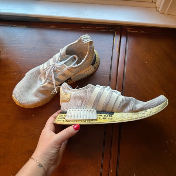 Adidas 2017 NMD_R1 Primeknit 'Japan Triple White' ultraboost sneakers - Picture 8 of 10